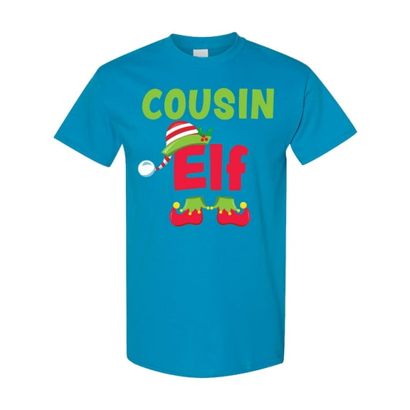 Inktastic Christmas Cousin Elf T-Shirt