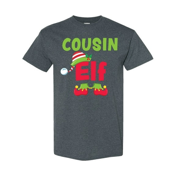 Inktastic Christmas Cousin Elf T-Shirt