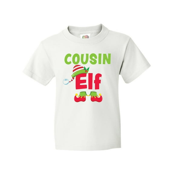 Inktastic Christmas Cousin Elf Youth T-Shirt