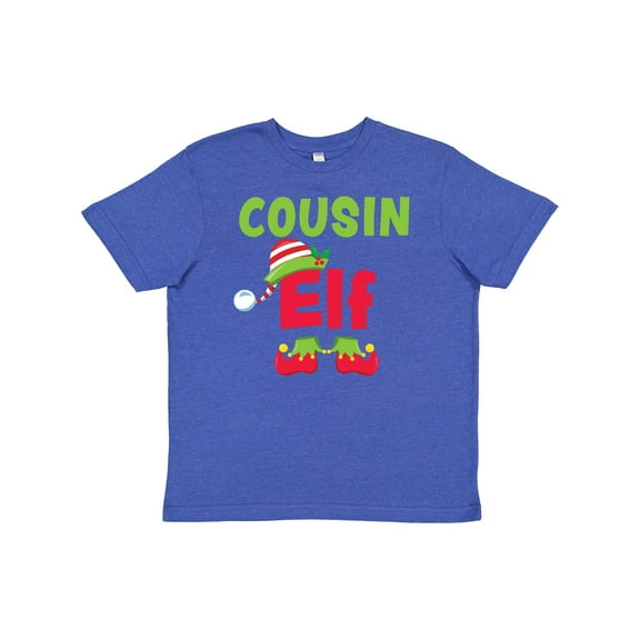Inktastic Christmas Cousin Elf Youth T-Shirt