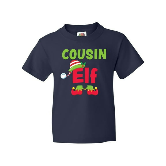 Inktastic Christmas Cousin Elf Youth T-Shirt