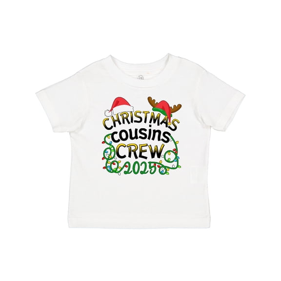 Inktastic Christmas Cousins Crew 2025 Boys or Girls Baby T-Shirt