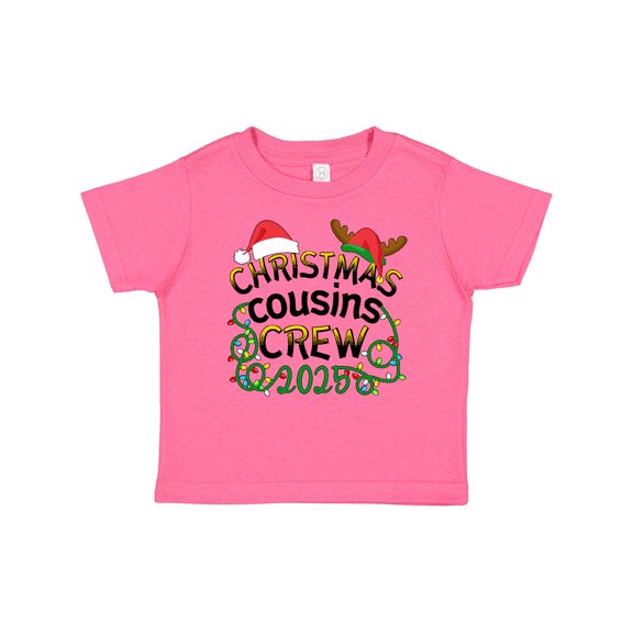 Inktastic Christmas Cousins Crew 2025 Boys or Girls Baby T-Shirt