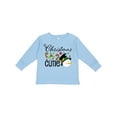 thumbnail image 1 of Inktastic Christmas Cutie Snowman Boys or Girls Long Sleeve Toddler T-Shirt, 1 of 5