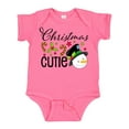 thumbnail image 1 of Inktastic Christmas Cutie snowman Boys or Girls Baby Bodysuit, 1 of 5