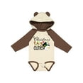 thumbnail image 1 of Inktastic Christmas Cutie snowman Boys or Girls Long Sleeve Baby Bodysuit, 1 of 5