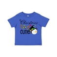 thumbnail image 1 of Inktastic Christmas Cutie snowman Boys or Girls Toddler T-Shirt, 1 of 5
