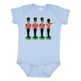 thumbnail image 1 of Inktastic Christmas Dabbing Tin Soldier Boys or Girls Baby Bodysuit, 1 of 5