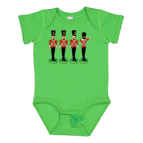 Inktastic Christmas Dabbing Tin Soldier Boys or Girls Baby Bodysuit