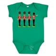 thumbnail image 1 of Inktastic Christmas Dabbing Tin Soldier Boys or Girls Baby Bodysuit, 1 of 5