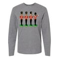 thumbnail image 1 of Inktastic Christmas Dabbing Tin Soldier Long Sleeve T-Shirt, 1 of 5