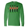 thumbnail image 1 of Inktastic Christmas Dabbing Tin Soldier Long Sleeve T-Shirt, 1 of 5