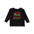 thumbnail image 1 of Inktastic Christmas Dear, Santa Before I Explain How Much Do You Know? Boys or Girls Long Sleeve Toddler T-Shirt, 1 of 5