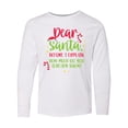thumbnail image 1 of Inktastic Christmas Dear, Santa Before I Explain How Much Do You Know? Long Sleeve Youth T-Shirt, 1 of 5