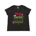 thumbnail image 1 of Inktastic Christmas Dear, Santa Before I Explain How Much Do You Know? Women's Plus Size T-Shirt, 1 of 5