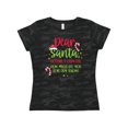 thumbnail image 1 of Inktastic Christmas Dear, Santa Before I Explain How Much do you Know? Women's T-Shirt, 1 of 5