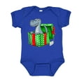 thumbnail image 1 of Inktastic Christmas Dinosaur Gift from Santa Boys or Girls Baby Bodysuit, 1 of 5