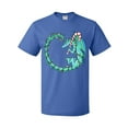 thumbnail image 1 of Inktastic Christmas Dragon with Candy Cane T-Shirt, 1 of 5