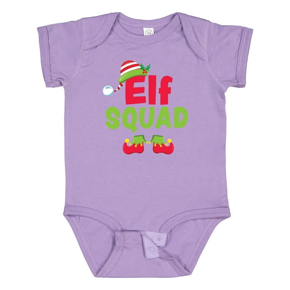 Inktastic Christmas Elf Squad Boys or Girls Baby Bodysuit