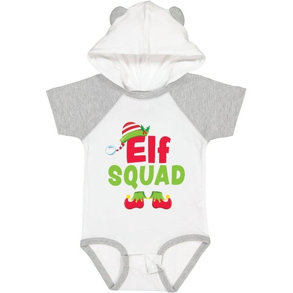 Inktastic Christmas Elf Squad Boys or Girls Baby Bodysuit
