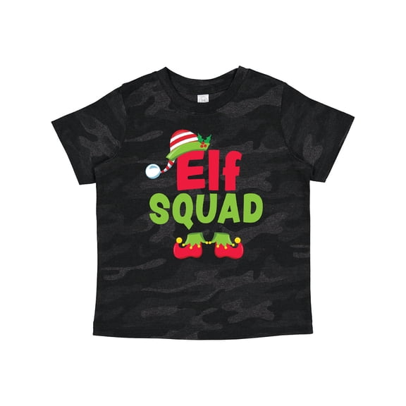Inktastic Christmas Elf Squad Boys or Girls Toddler T-Shirt