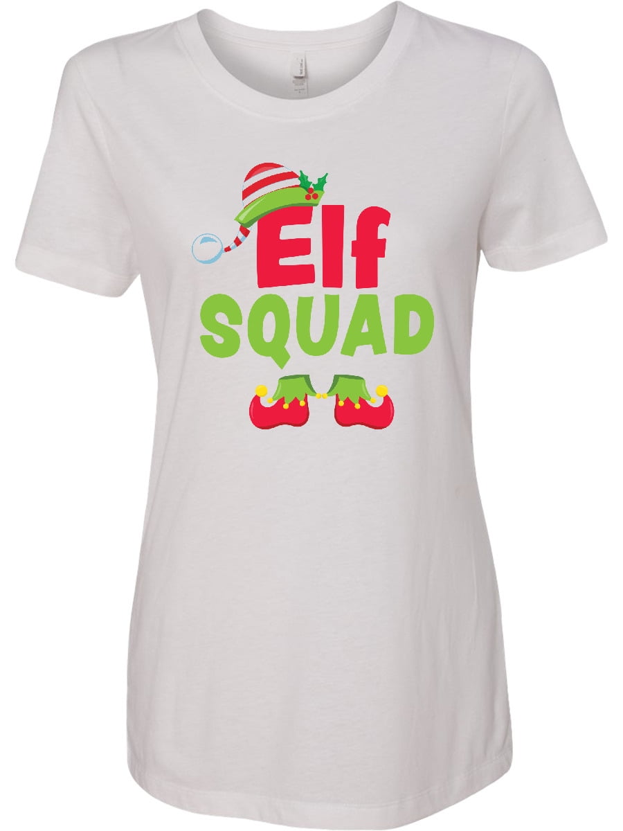 Inktastic Christmas Elf Squad Women's T-Shirt