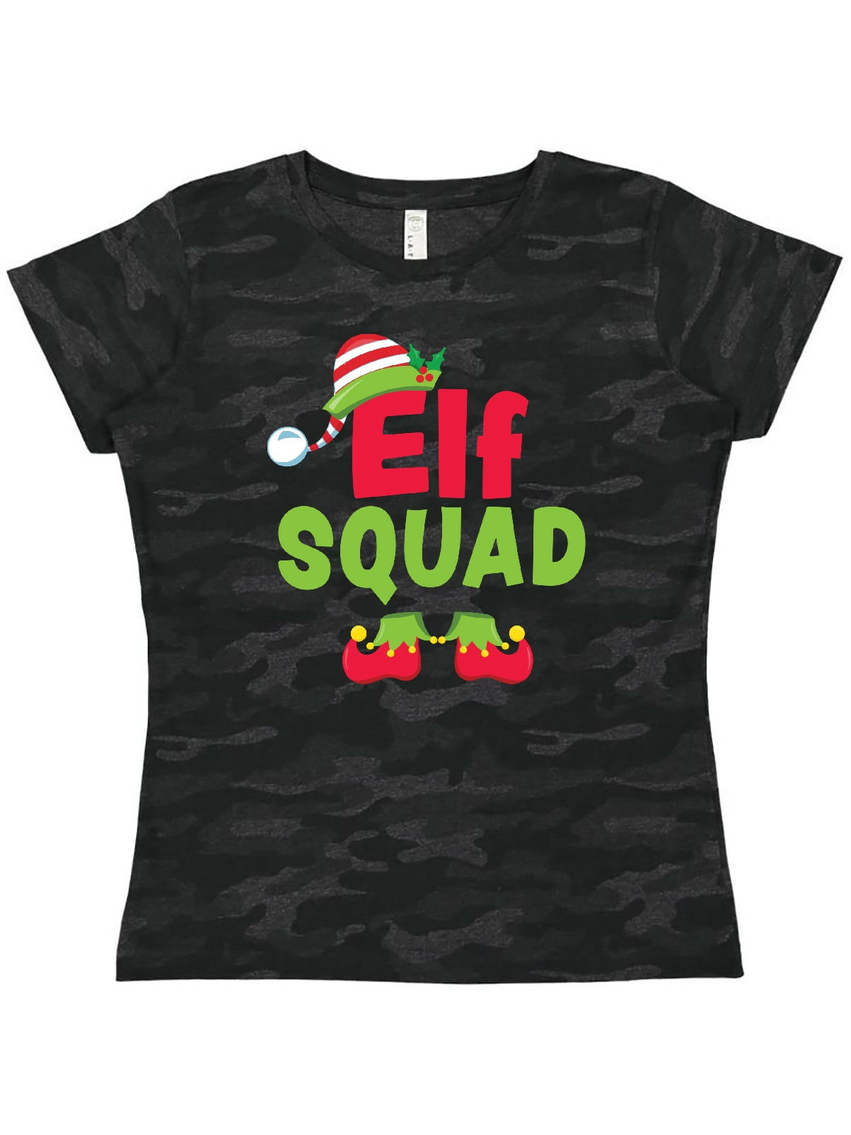 Inktastic Christmas Elf Squad Women's T-Shirt