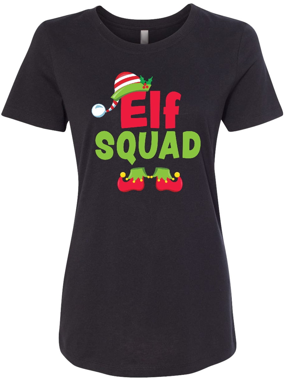 Inktastic Christmas Elf Squad Women's T-Shirt