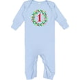 thumbnail image 1 of Inktastic Christmas First Birthday One Year Old Baby Romper Coveralls, 1 of 4