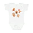 thumbnail image 1 of Inktastic Christmas Gingerbread Cookies Boys or Girls Baby Bodysuit, 1 of 5
