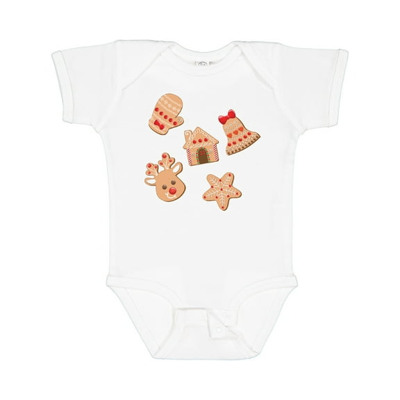 Inktastic Christmas Gingerbread Cookies Boys or Girls Baby Bodysuit