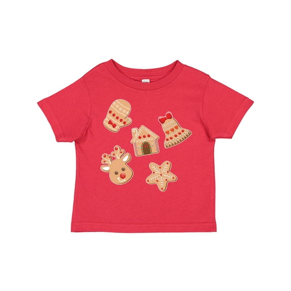 Inktastic Christmas Gingerbread Cookies Boys or Girls Toddler T-Shirt
