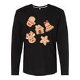 thumbnail image 1 of Inktastic Christmas Gingerbread Cookies Long Sleeve T-Shirt, 1 of 5