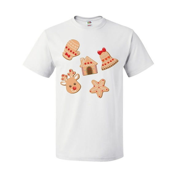 Inktastic Christmas Gingerbread Cookies T-Shirt