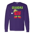 thumbnail image 1 of Inktastic Christmas Grandma Elf Long Sleeve T-Shirt, 1 of 5