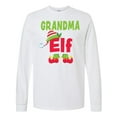 thumbnail image 1 of Inktastic Christmas Grandma Elf Long Sleeve T-Shirt, 1 of 5