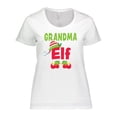 thumbnail image 1 of Inktastic Christmas Grandma Elf Women's Plus Size T-Shirt, 1 of 5