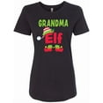 thumbnail image 1 of Inktastic Christmas Grandma Elf Women's T-Shirt, 1 of 5