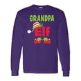 thumbnail image 1 of Inktastic Christmas Grandpa Elf Long Sleeve T-Shirt, 1 of 5