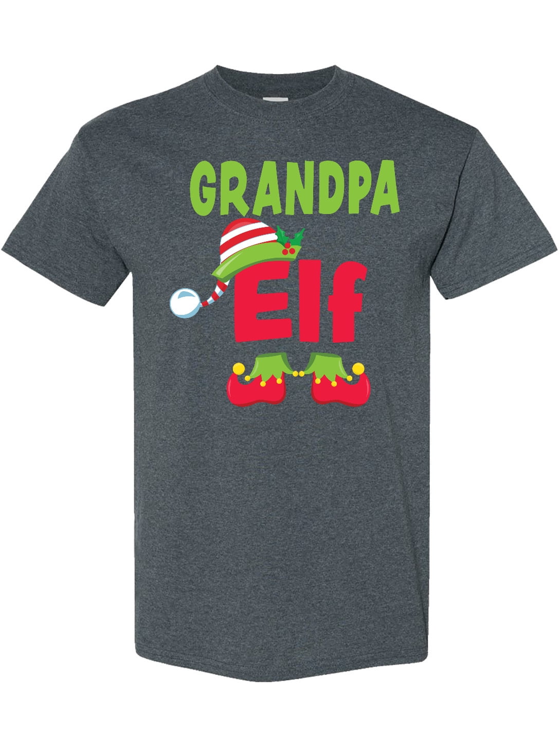 Inktastic Christmas Grandpa Elf T-Shirt