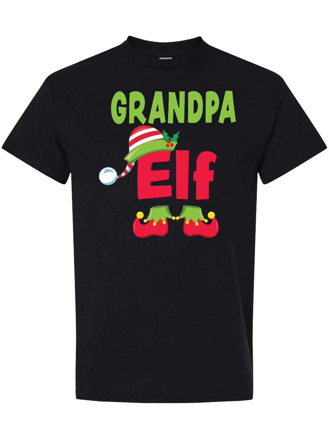 Inktastic Christmas Grandpa Elf T-Shirt