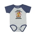 thumbnail image 1 of Inktastic Christmas Great Grandma's Little Reindeer with Candy Canes Boys or Girls Baby Bodysuit, 1 of 5