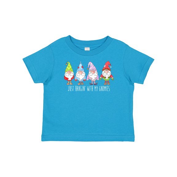 Inktastic Christmas Hangin With my Gnomies Boys or Girls Baby T-Shirt