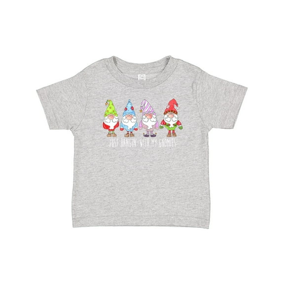 Inktastic Christmas Hangin With my Gnomies Boys or Girls Baby T-Shirt