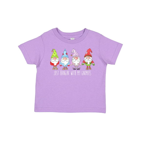 Inktastic Christmas Hangin with My Gnomies Boys or Girls Toddler T-Shirt
