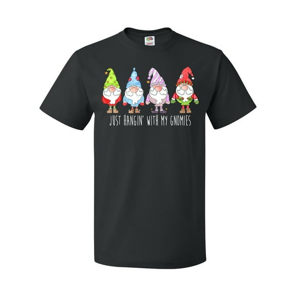 Inktastic Christmas Hangin with My Gnomies T-Shirt