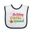 thumbnail image 1 of Inktastic Christmas Holiday Baking Squad Boys or Girls Baby Bib, 1 of 4