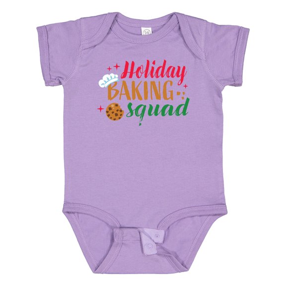 Inktastic Christmas Holiday Baking Squad Boys or Girls Baby Bodysuit