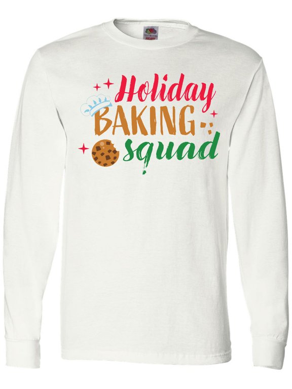 Christmas Holiday Baking Squad Long Sleeve T-Shirt