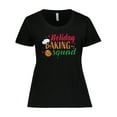 thumbnail image 1 of Inktastic Christmas Holiday Baking Squad Women's Plus Size T-Shirt, 1 of 5
